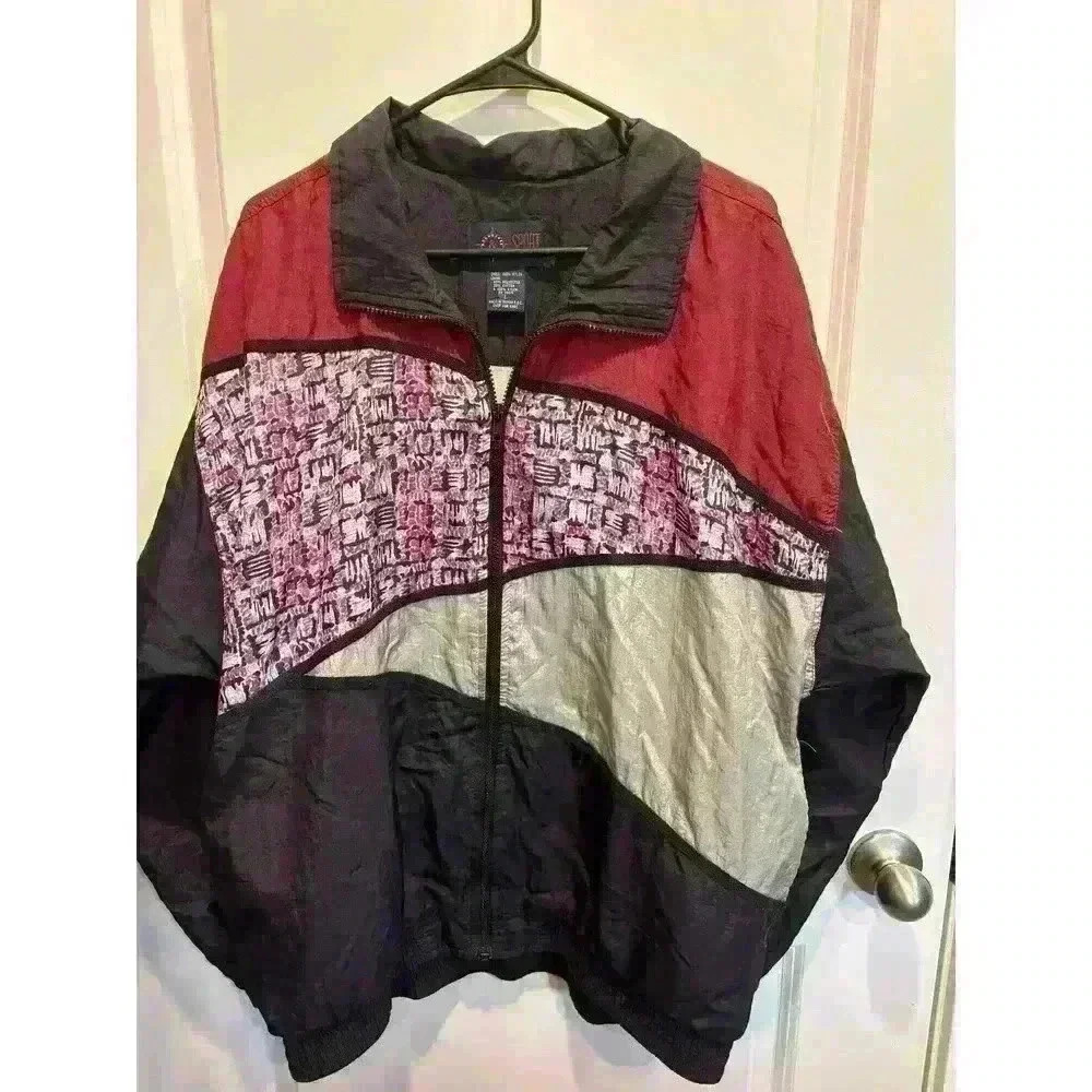 Vintage Roundtree and York Sport Coat SZ L -Windbreaker